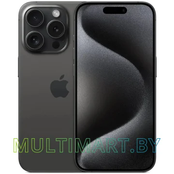 Смартфон Apple iPhone 15 Pro 256GB (черный титан)